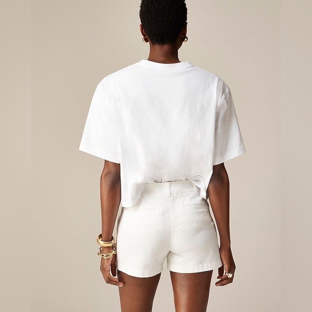 NWT J Crew white shorts size 12 and 14 - Picture 3 of 8